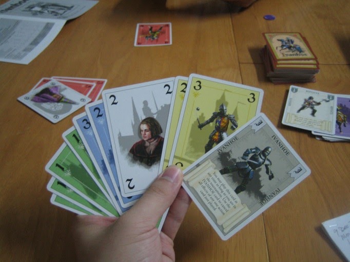 Hiew's Boardgame Blog Ivanhoe, Conquest of the Fallen Lands, Thebes