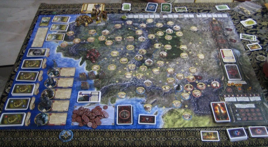 Hiew's Boardgame Blog: Middle-Earth Quest