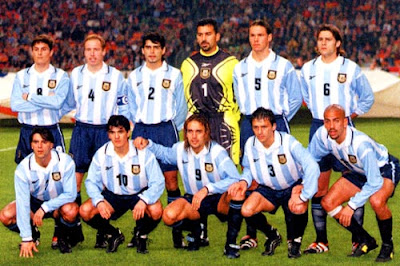 Kit Design, by eroj 1999 Argentina (Home e Away)