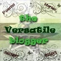 THE VERSATILE BLOGGER AWARD