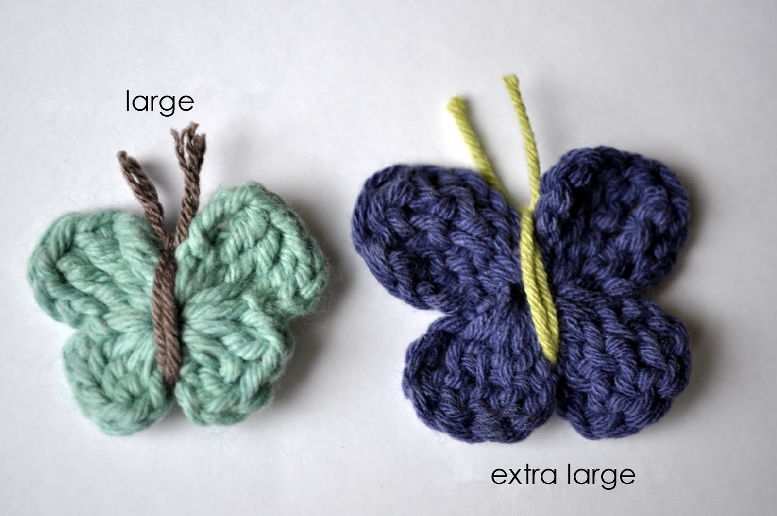 Design By Alexandra: How to crochet a butterfly - Kako heklati leptira ...
