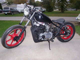 1982 Kz750 Bobber October 2009