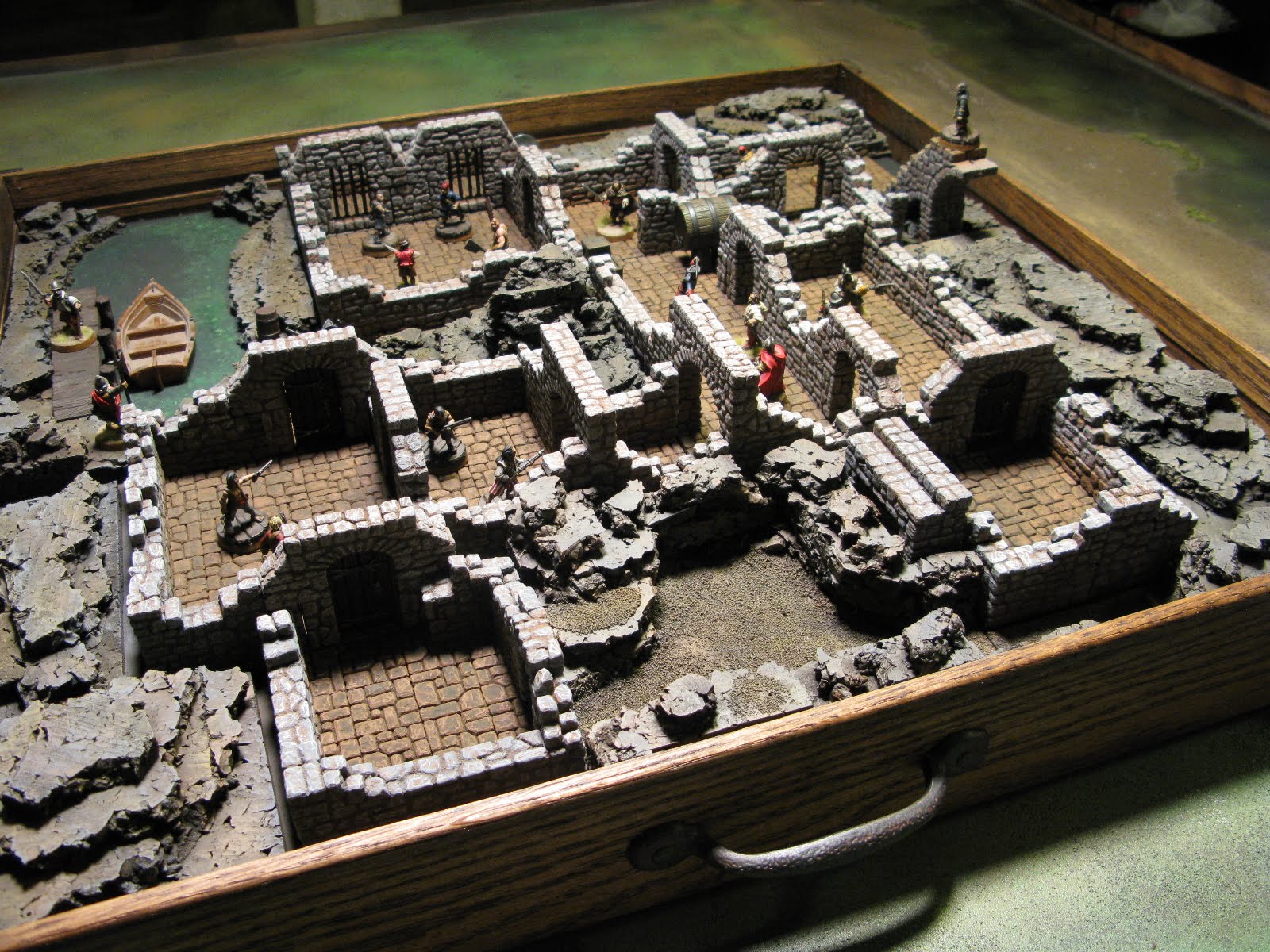 Plastic Legions Skirmish Battle Board Done!