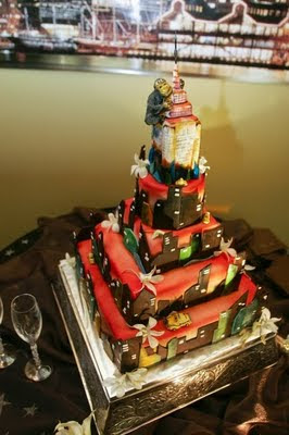 Weird Wedding Cakes - A Kingkong-inspired wedding cake, how ugly!