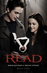 Edward and Bella...reading rocks!