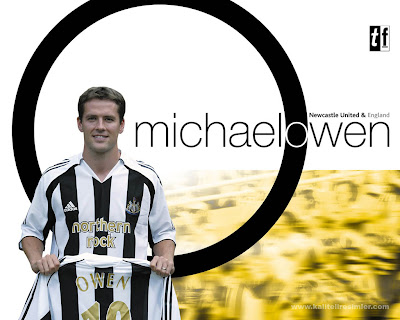 Michael Owen Newcastle United Picture
