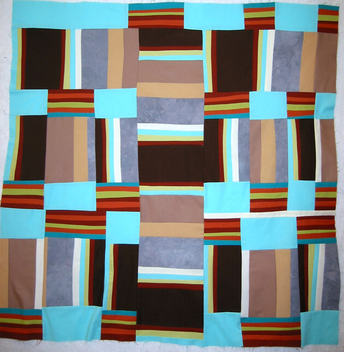 Fibre Heart Quilt Tops From Nancy Crow