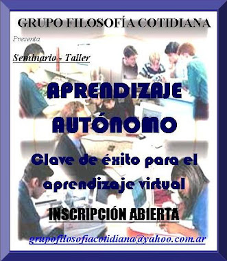 Seminario - Taller APRENDIZAJE AUTÓNOMO