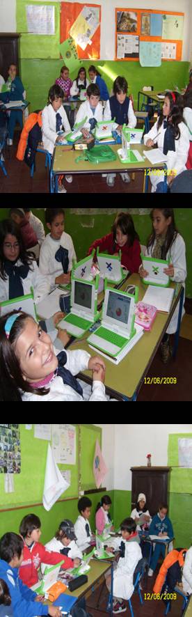 Trabajamos con la laptop