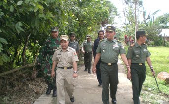 TORAJA CYBER NEWS: Aster Kodam VII Buka Hari Bakti TNI di Toraja Utara