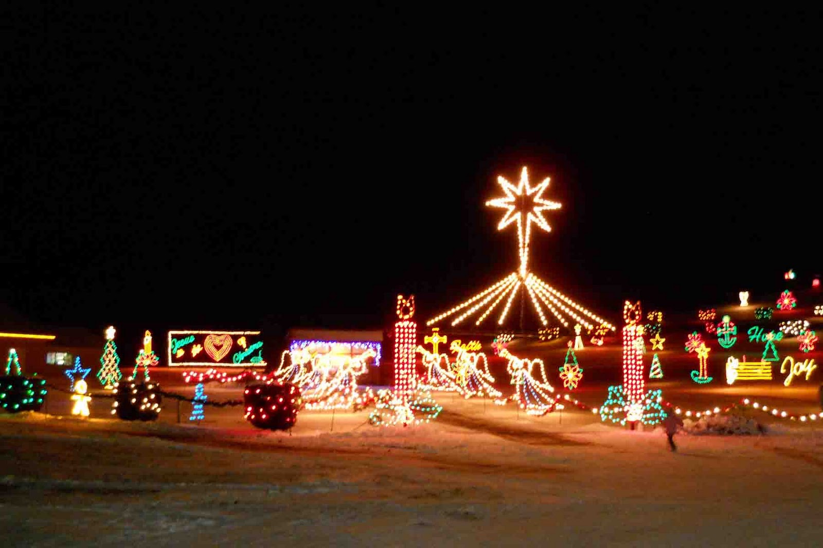 gonna stuff a chicken christmas lights at lasalette shrine gonna stuff a chicken christmas lights at lasalette shrine