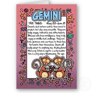 Gemini Twins Symbol of Zodiac people
