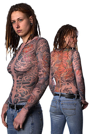 Once again, Tribal Tattoos for girls may also come in a