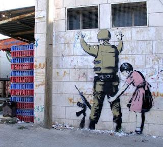 Banksy Graffiti design