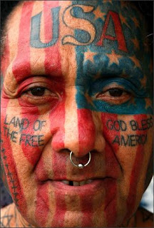 Flag Bad face Tattoos
