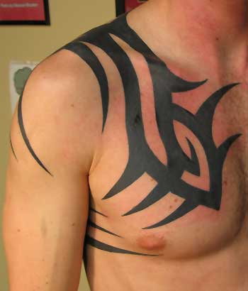 Tribal Tattoos on Chest For Men & Girls Tribal Tattoos on Chest For Men & Girls