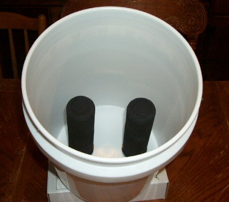 water filter homemade berkey system bucket holes bottom lid upper through line placing assemble elements install