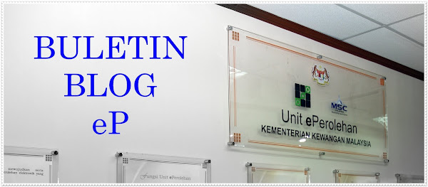 Selamat Datang ke Buletin Blog eP