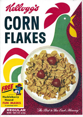 caja de corn flakes
