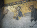 Mary and St. John the Baptist Begging Jesus for Mercy - Hagia Sofia