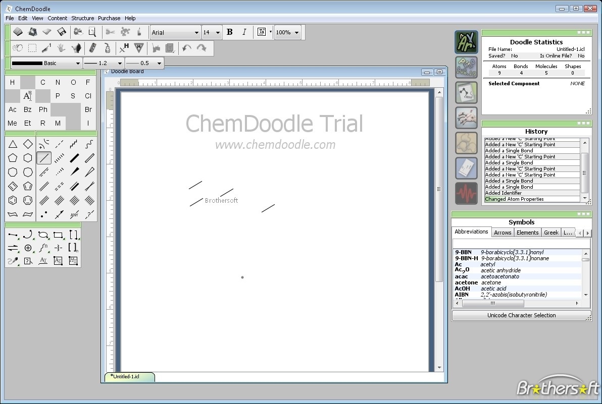 ChemDoodle ™ 4 adalah lanjutan berikutnya dari kimia ChemDoodle populer...