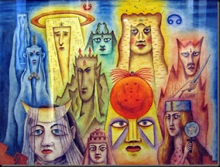 'Máscaras planetarias'(1953)de don Xul Solar 'Máscaras planetarias'(1953)de don Xul Solar
