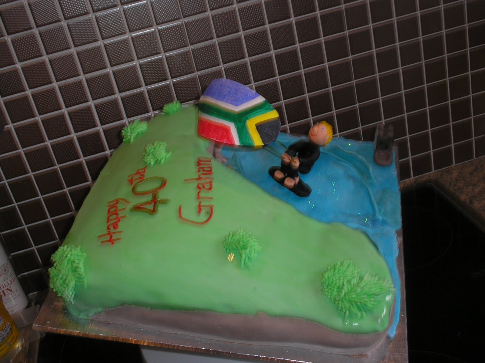 Surfing Cake