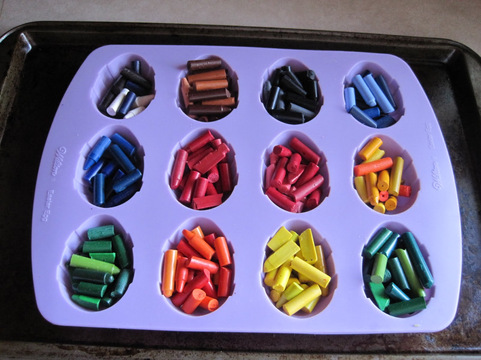 Be My Leaves Melted Crayon Block Tutorial