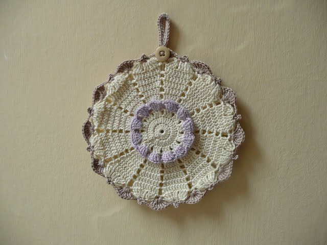 Magic Crochet Potholder with the Single Crochet - YouTube