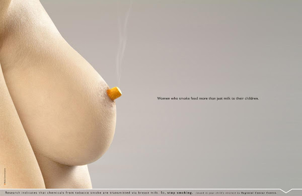 câncer peito seio fumo