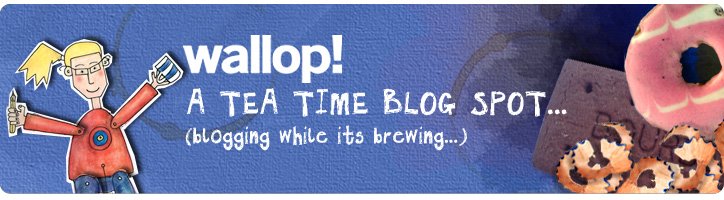 Wallop Illustration : tea time blog spot