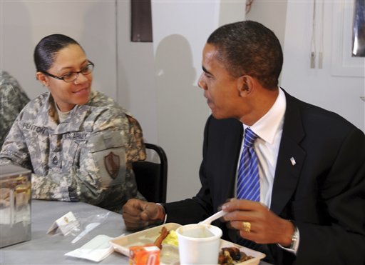 Obama Eating Pork