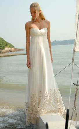 Beach Wedding Dress Ideas Behind The Mute Button