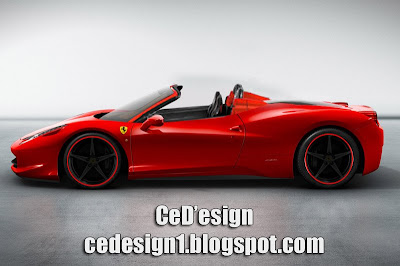 Baquet Porsche!! - Page 2 Ferrari+f458+spider+red