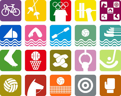 Mexico 68 Olympic Pictograms