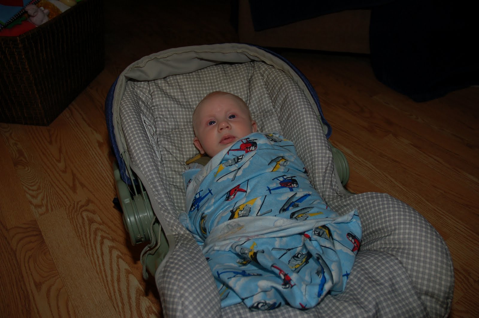 Urban Pioneer Woman Car Seat Swaddle Blanket Tutorial