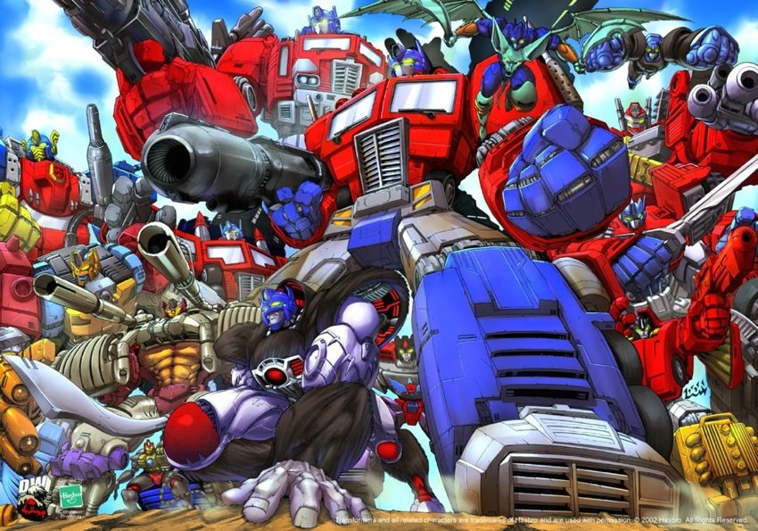 Optimus Prime over the years...