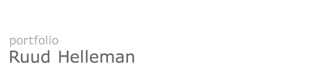 Portfolio Ruud Helleman