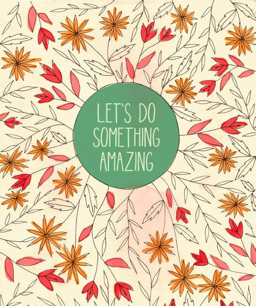 Quail Creative Something Amazing Print