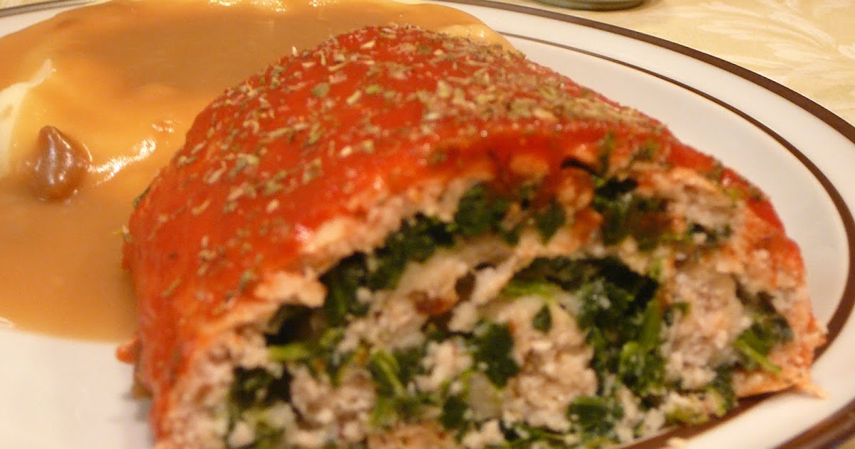 The Pursuit of Happiness BSI Healthy Turkey & Spinach Meatloaf