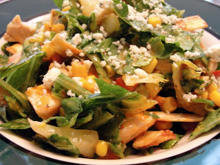 chopped tasty salad