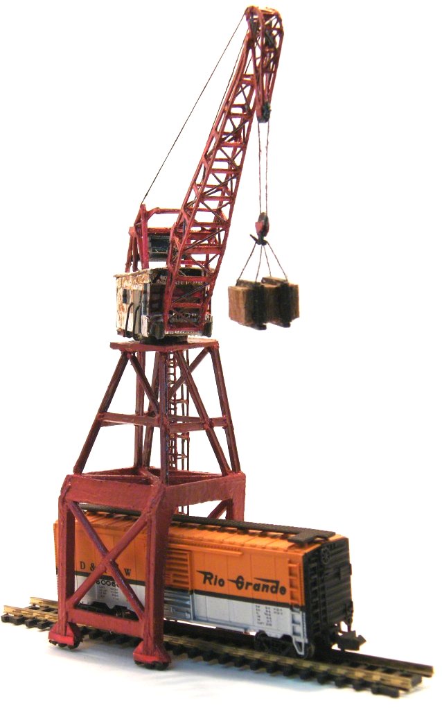 Wrightsville Port NScale Waterfront Layout Scratchbuilding Cranes