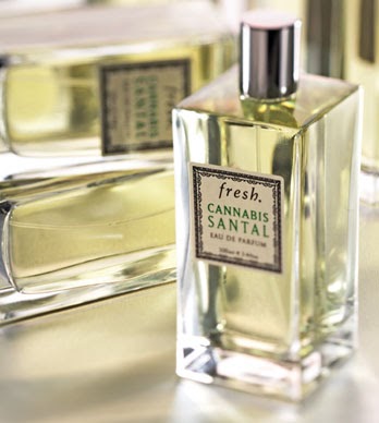 fresh cannabis santal perfume