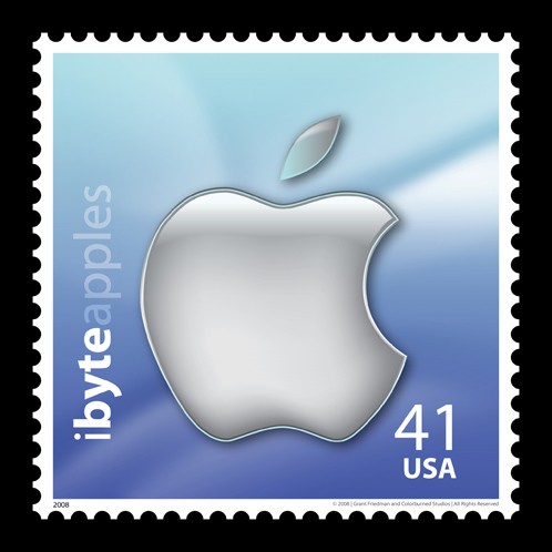apple stamp