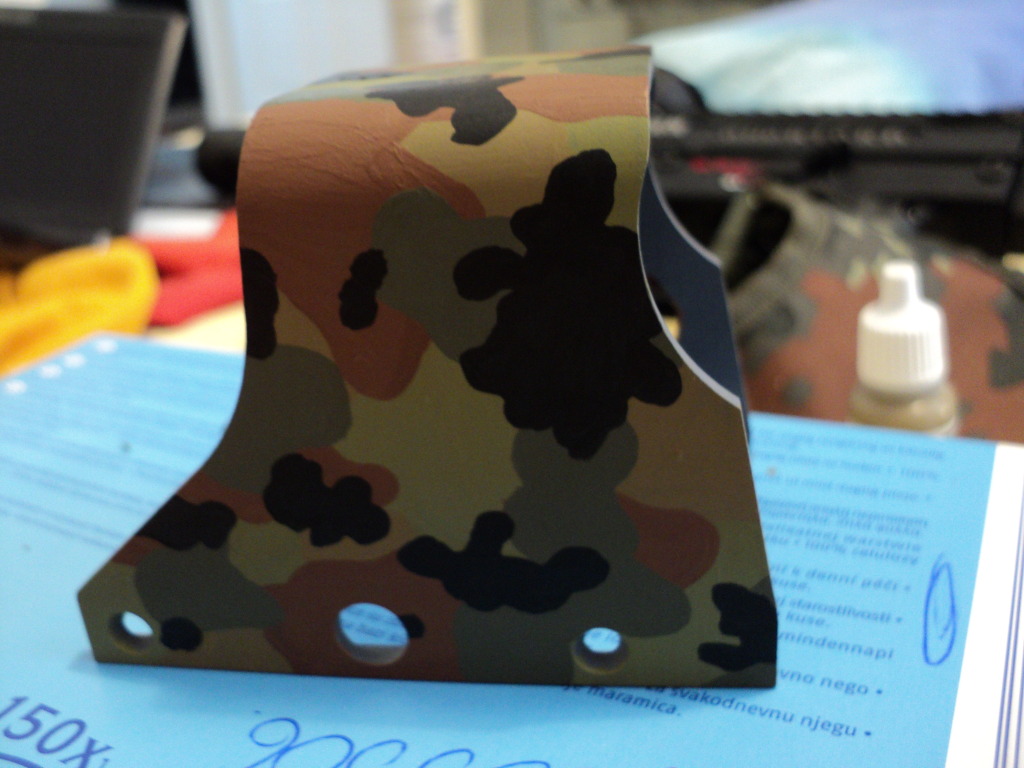 Grey Ops How To Flecktarn Camouflage DIY Paint Job