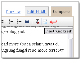 tutorial membuat read more - jump break