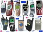 Algunos celulares viejos.