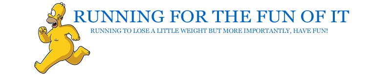 Running For The Fun of it Blog