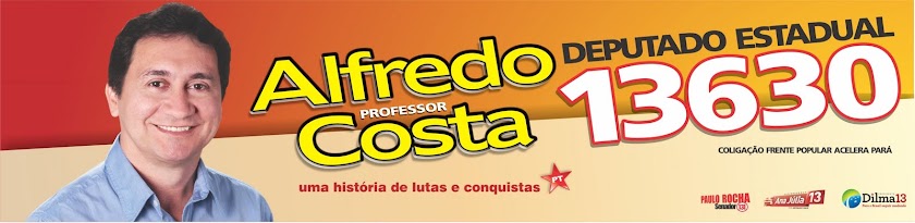 Alfredo Costa 13630 Deputado Estadual