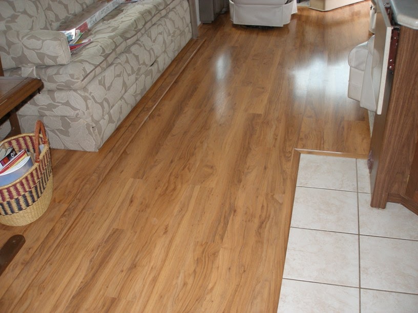 Remodeling Your RV's interior Installing laminate flooring in an RV